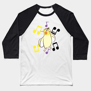 Nonbinary Pride Bird Baseball T-Shirt